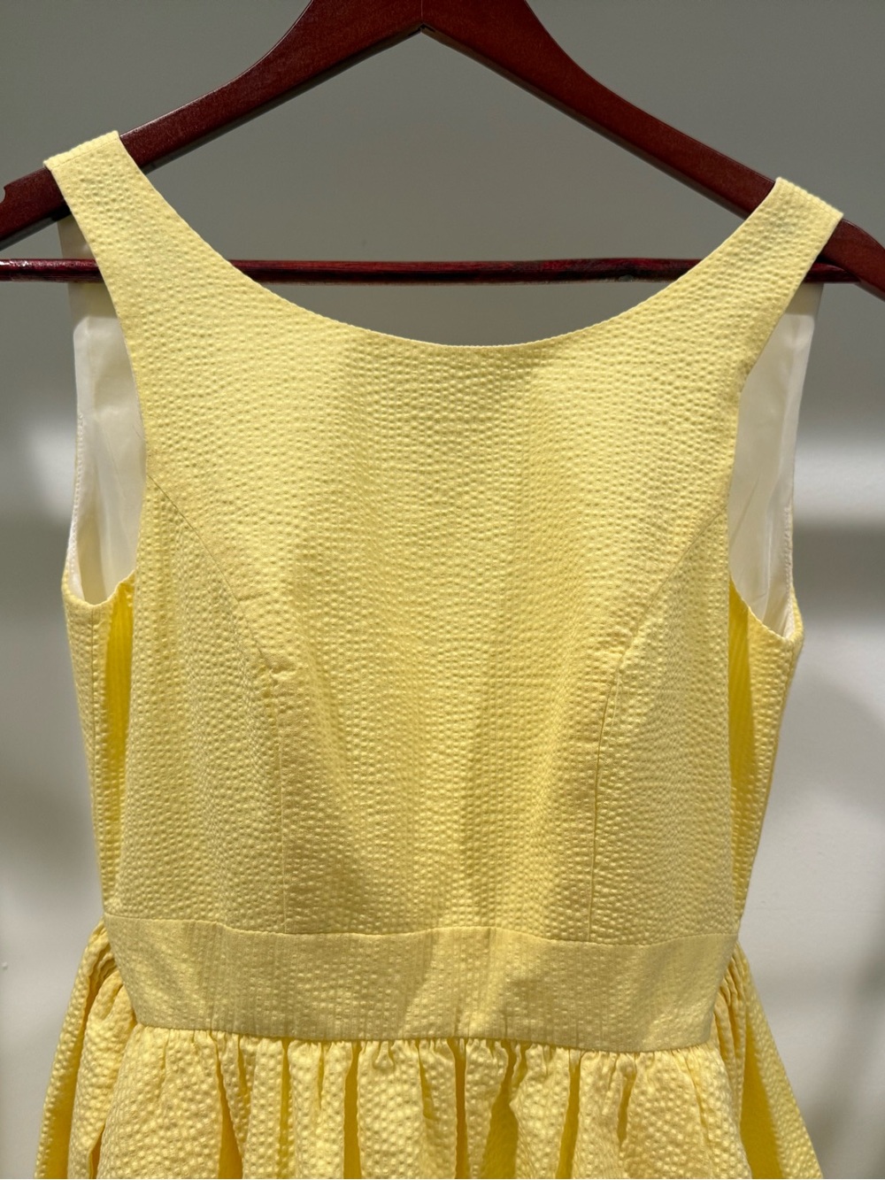 Lauren James Yellow Seersucker Dress - Picture 6 of 8